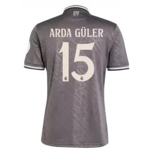 Real Madrid Arda Guler 15 Tredjetrøye 2024/2025 Real Madrid Arda Guler 15 Tredjetrøye 2024/2025