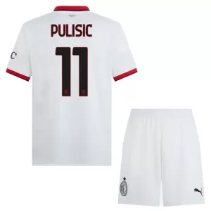 AC Milan Christian Pulišić 11 Bortetrøye Barn 2024/2025 AC Milan Christian Pulišić 11 Bortetrøye Barn 2024/2025