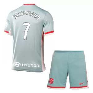 Atlético Madrid Antoine Griezmann 7 Bortetrøye Barn 2024/2025 Atlético Madrid Antoine Griezmann 7 Bortetrøye Barn 2024/2025