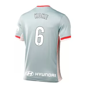 Atlético Madrid Koke 6 Bortetrøye 2024/2025 Atlético Madrid Koke 6 Bortetrøye 2024/2025