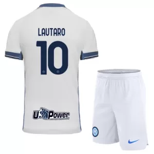 Inter Milan Lautaro Martínez 10 Bortetrøye Barn 2024/2025 Inter Milan Lautaro Martínez 10 Bortetrøye Barn 2024/2025