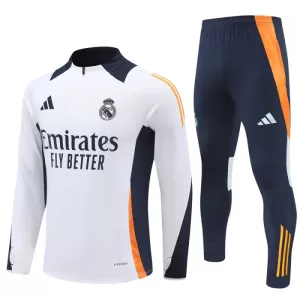 Real Madrid Trenings Collegegenser Set 2024/2025 Hvit Real Madrid Trenings Collegegenser Set 2024/2025 Hvit
