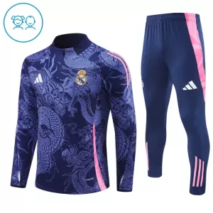 Real Madrid Trenings Collegegenser Set Barn 2024/2025 Dragon Navy Real Madrid Trenings Collegegenser Set Barn 2024/2025 Dragon Navy