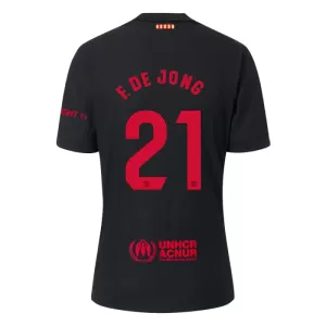 FC Barcelona Frenkie de Jong 21 Bortetrøye 2024/2025 FC Barcelona Frenkie de Jong 21 Bortetrøye 2024/2025