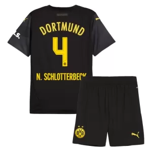 Borussia Dortmund N. Schlotterbeck 4 Bortetrøye Barn 2024/2025