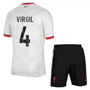 Liverpool Virgil van Dijk 4 Tredjetrøye Barn 2024/2025 Liverpool Virgil van Dijk 4 Tredjetrøye Barn 2024/2025