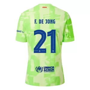 FC Barcelona Frenkie de Jong 21 Tredjetrøye 2024/2025 FC Barcelona Frenkie de Jong 21 Tredjetrøye 2024/2025