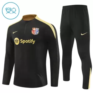 Barcelona Trenings Collegegenser Set Barn 2024/2025 Svart Barcelona Trenings Collegegenser Set Barn 2024/2025 Svart
