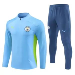 Manchester City Trenings Collegegenser Set 2024/2025 Blå Manchester City Trenings Collegegenser Set 2024/2025 Blå