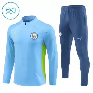 Manchester City Trenings Collegegenser Set Barn 2024/2025 Blå Manchester City Trenings Collegegenser Set Barn 2024/2025 Blå