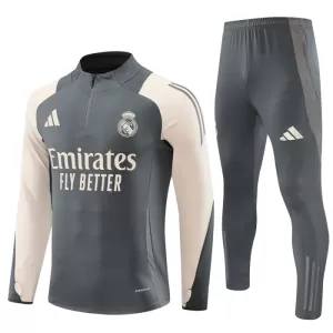 Real Madrid Trenings Collegegenser Set 2024/2025 Grå Real Madrid Trenings Collegegenser Set 2024/2025 Grå