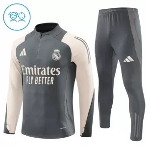 Real Madrid Trenings Collegegenser Set Barn 2024/2025 Grå Real Madrid Trenings Collegegenser Set Barn 2024/2025 Grå