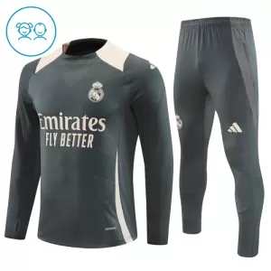 Real Madrid Trenings Skjorter Set Barn 2024/2025 Grå Real Madrid Trenings Skjorter Set Barn 2024/2025 Grå