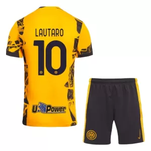 Inter Milan Lautaro Martínez 10 Tredjetrøye Barn 2024/2025 Inter Milan Lautaro Martínez 10 Tredjetrøye Barn 2024/2025