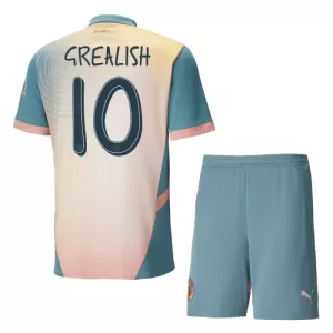 Manchester City Jack Grealish 10 Fjerde trøye Barn 2024/2025 Manchester City Jack Grealish 10 Fjerde trøye Barn 2024/2025