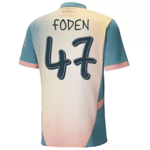 Manchester City Phil Foden 47 Fjerde trøye 2024/2025 Manchester City Phil Foden 47 Fjerde trøye 2024/2025