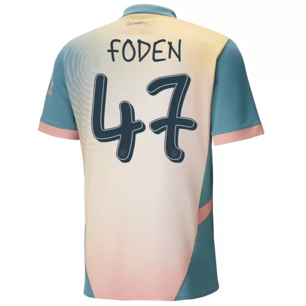 Manchester City Phil Foden 47 Fjerde trøye Barn 2024/2025