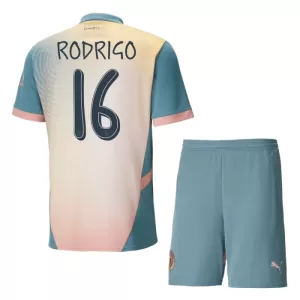 Manchester City Rodrigo Hernández 16 Fjerde trøye Barn 2024/2025 Manchester City Rodrigo Hernández 16 Fjerde trøye Barn 2024/2025