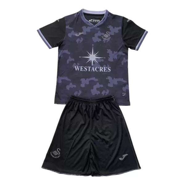 Swansea City Bortetrøye Barn 2024/2025 Swansea City Bortetrøye Barn 2024/2025