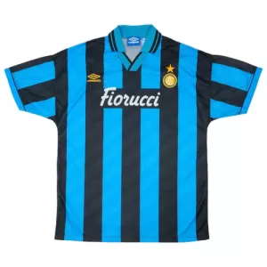 Inter Milan 1994-95 Hjemmetrøye Retro Inter Milan 1994-95 Hjemmetrøye Retro
