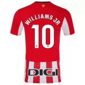 Athletic Bilbao Williams JR 10 Hjemmetrøye 2024/2025 Athletic Bilbao Williams JR 10 Hjemmetrøye 2024/2025