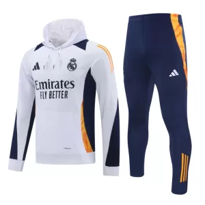 Real Madrid Hoodie Trenings Collegegenser Set 2024/2025 Hvit Real Madrid Hoodie Trenings Collegegenser Set 2024/2025 Hvit