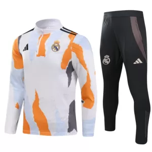 Real Madrid Trenings Collegegenser Set 2024/2025 Hvit Real Madrid Trenings Collegegenser Set 2024/2025 Hvit
