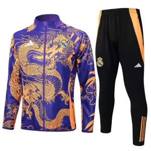 Real Madrid Treningsjakkedresser 2024/2025 Dragon Lilla Real Madrid Treningsjakkedresser 2024/2025 Dragon Lilla