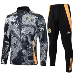 Real Madrid Treningsjakkedresser 2024/2025 Dragon Svart Real Madrid Treningsjakkedresser 2024/2025 Dragon Svart