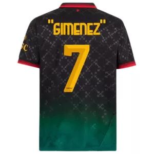 AC Milan Santiago Gimenez 7 Fjerde trøye 2024/2025