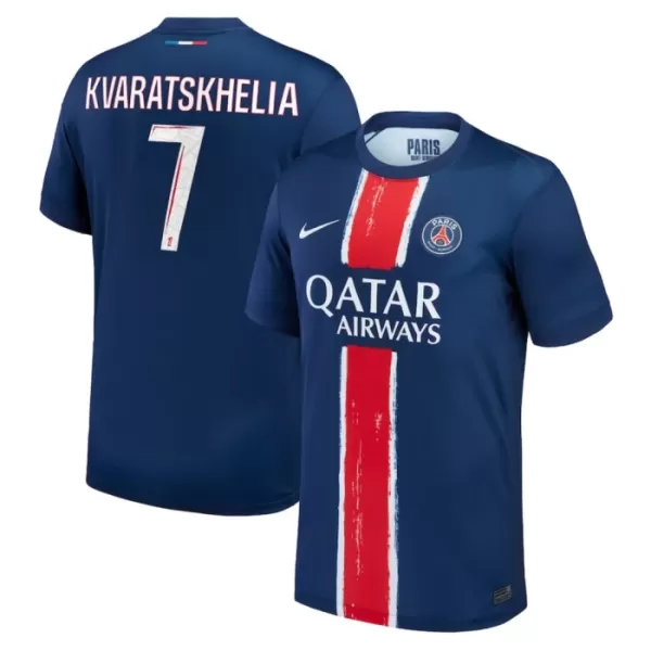Paris Saint-Germain Kvaratskhelia 7 Hjemmetrøye 2024/2025 Paris Saint-Germain Kvaratskhelia 7 Hjemmetrøye 2024/2025