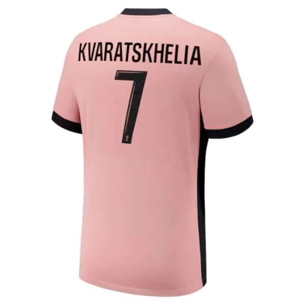 Paris Saint-Germain Kvaratskhelia 7 Tredjetrøye 2024/2025