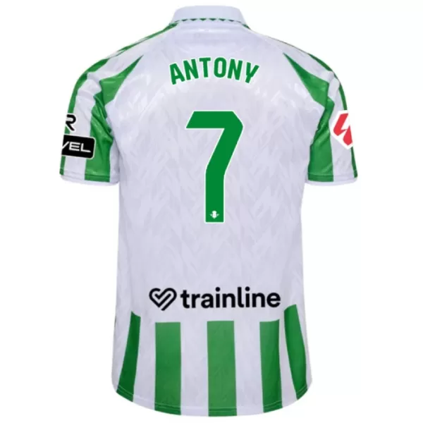 Real Betis Antony Santos 7 Hjemmetrøye 2024/2025 Real Betis Antony Santos 7 Hjemmetrøye 2024/2025