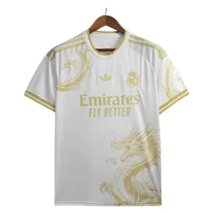 Real Madrid Trøye 2024/2025 Dragon Hvit Spesiell Real Madrid Trøye 2024/2025 Dragon Hvit Spesiell