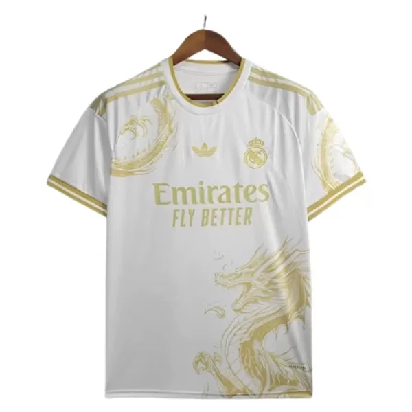 Real Madrid Trøye 2024/2025 Dragon Hvit Spesiell Real Madrid Trøye 2024/2025 Dragon Hvit Spesiell