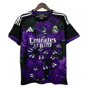 Real Madrid x Rose Trøye 2024/2025 Lilla Spesiell Real Madrid x Rose Trøye 2024/2025 Lilla Spesiell