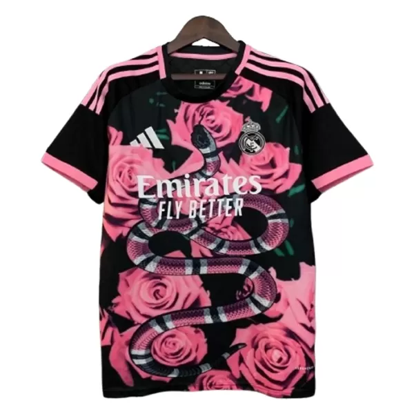 Real Madrid x Rose Trøye 2024/2025 Rosa Spesiell Real Madrid x Rose Trøye 2024/2025 Rosa Spesiell