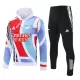 Arsenal Hoodie Trenings Collegegenser Set 2024/2025 Hvit Arsenal Hoodie Trenings Collegegenser Set 2024/2025 Hvit