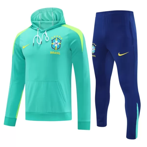 Brasil Trenings Collegegenser Set 2024/2025 Grønn Brasil Trenings Collegegenser Set 2024/2025 Grønn