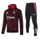 Manchester United Hoodie Trenings Collegegenser Set 2024/2025 Rød Manchester United Hoodie Trenings Collegegenser Set 2024/2025 Rød