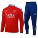 Paris Saint-Germain Trenings Collegegenser Set 2024/2025 Rød Paris Saint-Germain Trenings Collegegenser Set 2024/2025 Rød