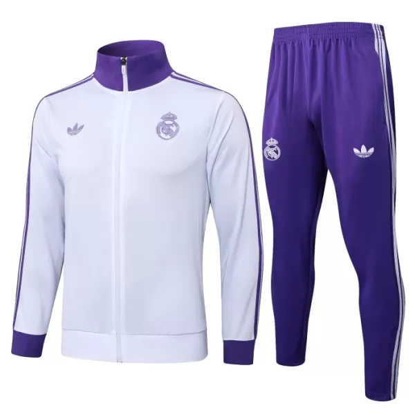 Real Madrid Treningsjakkedresser 2024/2025 Hvit Real Madrid Treningsjakkedresser 2024/2025 Hvit