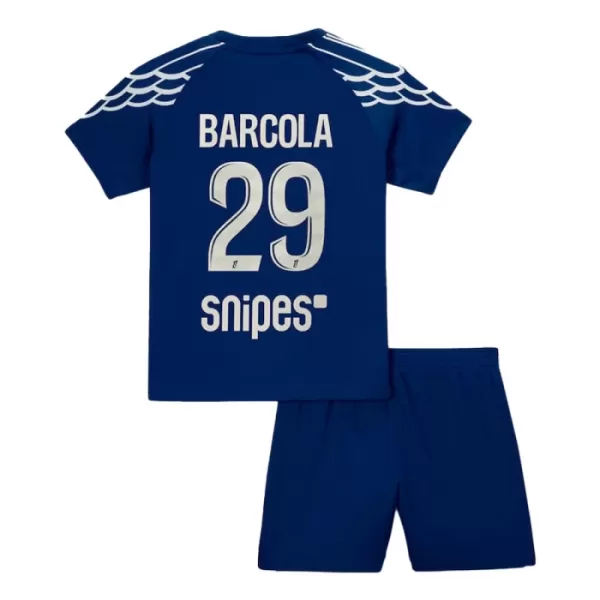 Paris Saint-Germain Bradley Barcola 29 Fjerde trøye Barn 2024/2025 Paris Saint-Germain Bradley Barcola 29 Fjerde trøye Barn 2024/2025