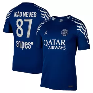 Paris Saint-Germain Joao Neves 87 Fjerde trøye 2024/2025