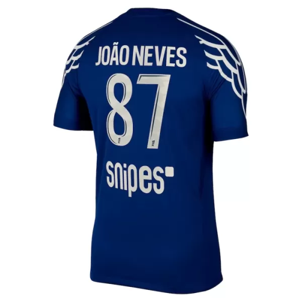 Paris Saint-Germain Joao Neves 87 Fjerde trøye 2024/2025