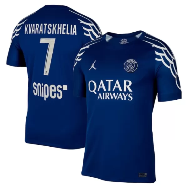 Paris Saint-Germain Kvaratskhelia 7 Fjerde trøye 2024/2025 Paris Saint-Germain Kvaratskhelia 7 Fjerde trøye 2024/2025