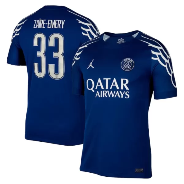 Paris Saint-Germain Zaire Emery 33 Fjerde trøye 2024/2025 Paris Saint-Germain Zaire Emery 33 Fjerde trøye 2024/2025