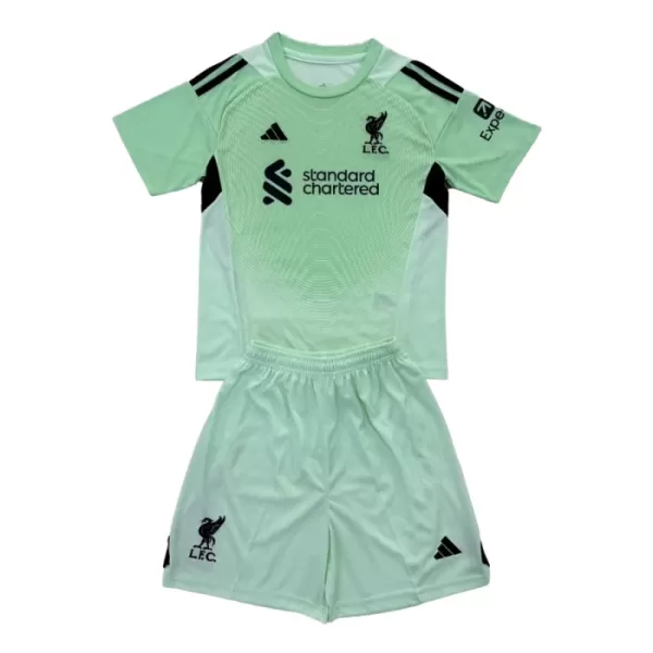 Liverpool Målvakt Trøye Barn 2025/2026 Grønn Liverpool Målvakt Trøye Barn 2025/2026 Grønn