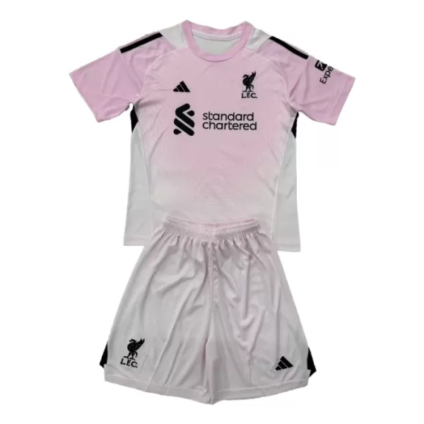 Liverpool Målvakt Trøye Barn 2025/2026 Rosa Liverpool Målvakt Trøye Barn 2025/2026 Rosa