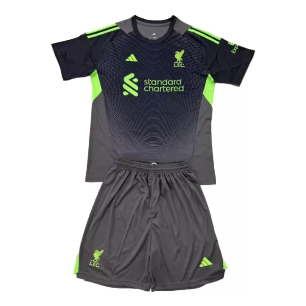 Liverpool Målvakt Trøye Barn 2025/2026 Svart Liverpool Målvakt Trøye Barn 2025/2026 Svart